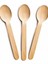 6'lı Baharat Kaşığı, Ahşap Çay Kaşığı - Kahve Kaşığı Mini Şirin Kaşık Set 1