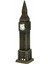 Retro London Big Ben Saat Kulesi Yapı Modeli Dekoratif Biblo Antik Bronz Obje 2