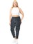 Mom Fit Jean Büyük Beden Yüksek Bel Carrot Kesim Dar Paça Pileli Esnek Kot Pantolon C600 1