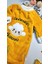 Kız Bebek Kuzu Desenli Welsoft Sarı Tulum 2