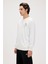 Runway Beyaz Erkek Baskılı Sweatshirt 5