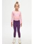 Mor Basic Kız Çocuk Yazlık Tayt 1