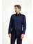 Uzun Kol Slim Fit Dar Kesim Klasik Pamuk Gömlek 3