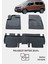 NewDeco Peugeot Rifter 2019 ve Sornası Için 5,5d Carbon Style Havuzlu Paspas - Tpe Malzeme 1
