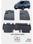 NewDeco Fiat Doblo 2023 ve Sonrası Için 5,5d Carbon Style Havuzlu Paspas - Tpe Malzeme 1