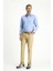 Uzun Kol Slim Fit Dar Kesim Pamuklu Non Iron Saten Klasik Gömlek 2