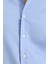 Uzun Kol Slim Fit Dar Kesim Pamuklu Non Iron Saten Klasik Gömlek 5