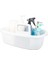 Banyo Için Saplı Duş Tote Organizatör Sepeti, Beyaz (Yurt Dışından) 2