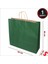 Büküm Saplı Kraft Çanta 40 x 44 x 13 cm , Yeşil - 1 Adet 2