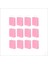 Büküm Saplı Kraft Çanta 22 x 16 x 8 cm , Pembe - 12 Adet 1