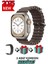 Samsung Galaxy M53 Uyumlu Akıllı Saat Watch Ultra2 49MM Kordon Hediyeli - Son Versiyon 1
