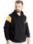 Mode Xl Büyük Beden Erkek Sweat Kapşon Kanguru Cep 23523 Siyah 3