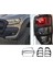Ford Ranger 2015-2022 Far Stop Çerçeve Kaplama Siyah 1