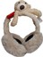 Spteks Kitti Kız Çocuk Bej Rengi Ayıcık Maskotlu Kışlık Peluş Kulaklık 1