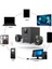 Işıklı Bilgisayar Hoparlörü Şık Görünümlü Bluetooth 2+1 Speaker Hoparlör 4