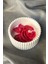 El Yapımı Taş Tozu Dekoratif Kapaklı Mumluk Içinde Kırmızı Gül Motifli Mum - 8 x 10 cm 4