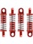 Adet Alaşım Damper Yağı Dolu Tip Rc Hobi Model Araba Için 1/28 K969 K989 P929 Drift, Kırmızı (Yurt Dışından) 3
