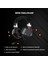 HT402 USB + 3.5mm Jack Kablolu RGB LED Aydınlatmalı Çıkartılabilir Mikrofonlu Kulak Üstü Gaming Kulaklık Siyah 2