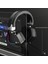 HT402 USB + 3.5mm Jack Kablolu RGB LED Aydınlatmalı Çıkartılabilir Mikrofonlu Kulak Üstü Gaming Kulaklık Siyah 6