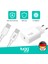 Akıllı Şarj Başlık Seti 25W Isı ve Akım Korumalı Turbo Hızlı Sarj Type-C + Type-C Kablolu 104304 2