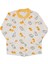Ekru Sarı Ördekli Çıtçıtlı Pijama Takımı - 1015349 3