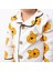 Ekru Sarı Ayıcık Desenli Kruvaze Yaka Pijama Takımı - 1015411 2