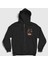 Unisex Siyah Band K Pop Dreamcatcher Fermuarlı Kapüşonlu Sweatshirt 1
