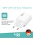 Akıllı Şarj Başlık 18W Isı ve Akım Korumalı Hızlı Sarj USB Girişli 104402 2