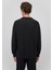 Bisiklet Yaka Siyah Basic Sweatshirt 0S10295-900 5