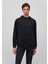Kapüşonlu Siyah Sweatshirt 0S10250-900 2