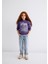Kapüşonlu Baskılı Mor Sweatshirt 7S10054-88135 1