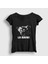 Kadın Siyah Poster Film La Haine T-Shirt 1