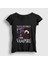 Kadın Siyah Vampire Müzik Olivia Rodrigo T-Shirt 1