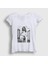 Kadın Beyaz Beauty Cinema Ana De Armas T-Shirt 1