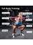 4 Lastikli Kaliteli Pilates Bar Egzersiz Çubuğu Ayarlanabilir Zorluk Evde Spor Squat Kademeli Çantalı Kolay Kurulum 4