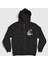 Unisex Siyah Champ Boxing Boks Muhammad Muhammed Ali Fermuarlı Kapüşonlu Sweatshirt 1