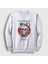 Unisex Beyaz Born To Stand Out Skulls In Sweatshirt 1