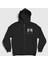 Unisex Siyah Dean Winchester Jail Supernatural Fermuarlı Kapüşonlu Sweatshirt 1