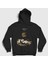 Unisex Siyah Gravity Müzik Anekdoten Kapüşonlu Sweatshirt 1
