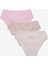 Kız Çocuk Happy Balloons 3lü Çok Renkli Slip Külot 1