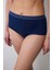 Highwaist Pamuklu Slip Lacivert Külot 1