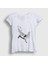 Kadın Beyaz Icarus Melek Falling Angel T-Shirt 1