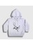 Unisex Çocuk Beyaz Icarus Melek Falling Angel Kapüşonlu Sweatshirt 1