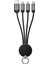 SL-CP110 20CM 2A Microusb+Lightning+Typec 3 In 1 LED Logolu Şarj Kablosu 1