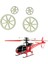 6 Takım Dişli V912-03 Xk V912 V912-A V915-A Rc Helikopter Yükseltme Parçaları Yedek Aksesuarlar (Yurt Dışından) 1