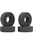 4 Adet 1.9 Inç Lastik Yumuşak Sünger Köpük Fit 1/10 Rc Paletli 110-120MM Çap 1.9 Inç Lastikler (Yurt Dışından) 1