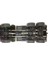 3 Adet Siyah Plastik ve Metal Ön Arka Orta Köprü Aks Yedek Parçaları Fayee FY004 Q64 Q60 B36 MN77 1/16 6WD Rc Araba (Yurt Dışından) 4