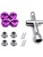 Metal 12MM Tekerlek Altıgen Adaptör 7mm Kalınlığı Flanşlı Kilit Somun Anahtarı 1/10 Stampede Slash Rc Araba, 3 (Yurt Dışından) 1