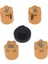 Adet Alüminyum Rc Araba Tekerleği Jant Jant Kapağı Somunu 1/10 Rc Paletli Trx4 Eksenel SCX10 90046 D90 C (Yurt Dışından) 4
