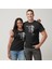 Seneca Siyah Unisex T-Shirt Ateş Altını, Acı Ise Cesur Insanları Parlatır Limeartdesign 4